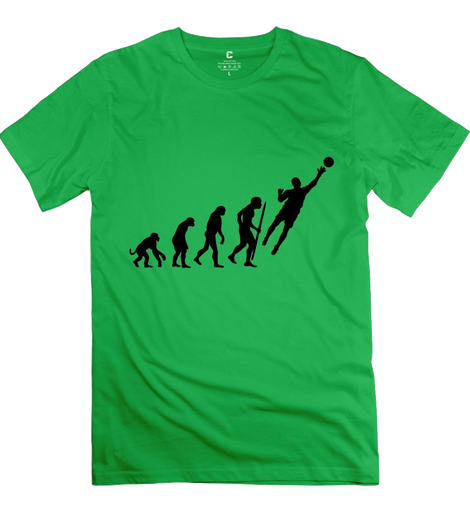 Zzy Geek Evolution Goalkeeper Soccer Tshirt